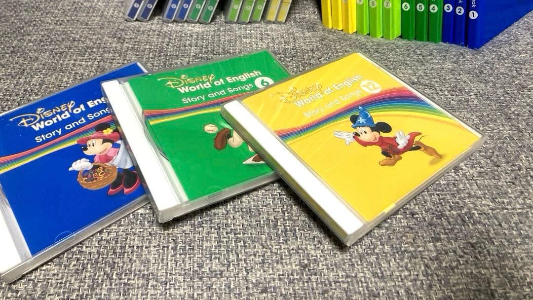 Disney World of English セット&CD