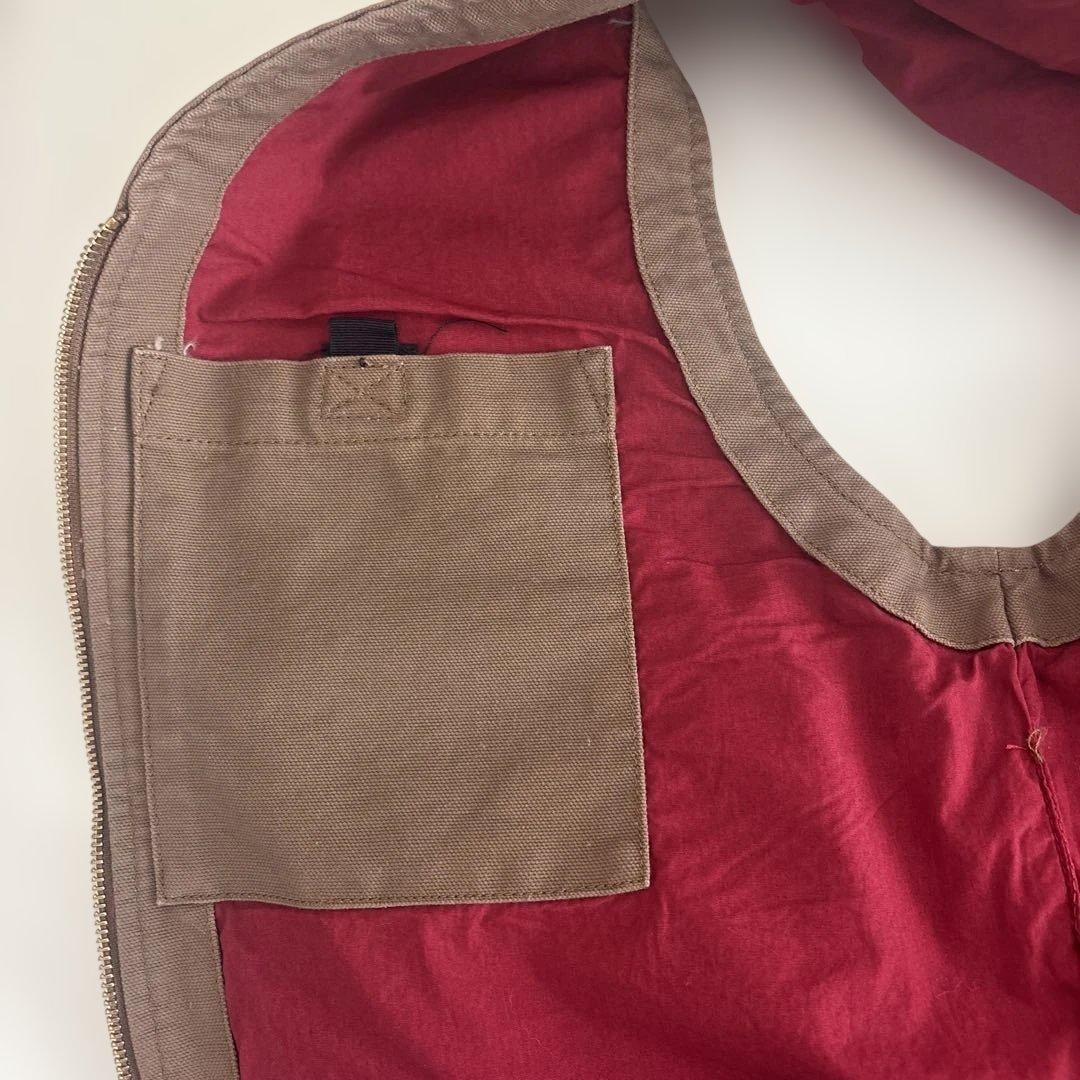 CarHartt （カーハート）アーバーべストほぼ未使用】Lオーガニックコットン