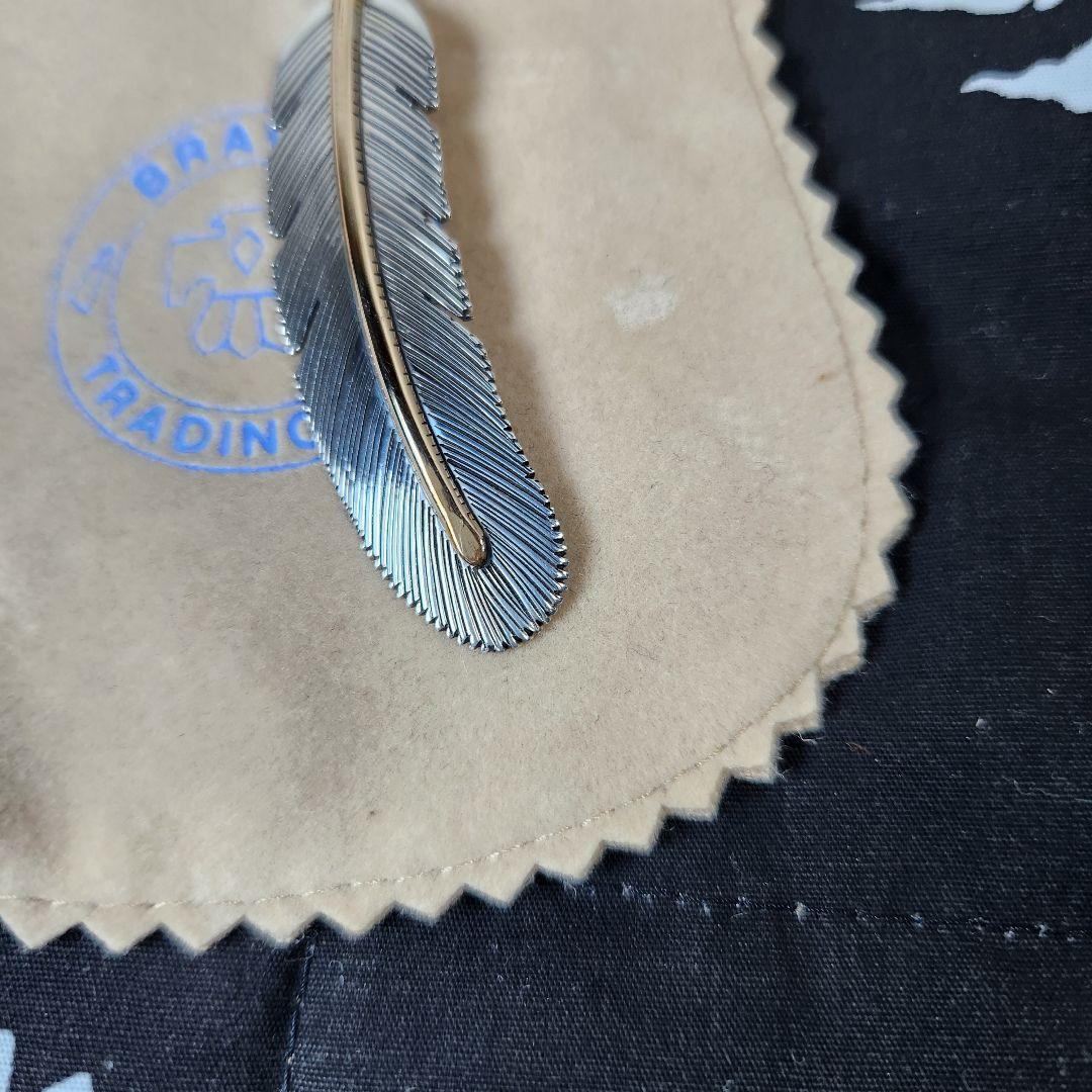 Harvey Mace フェザーペンダントトップ　Gold Fill