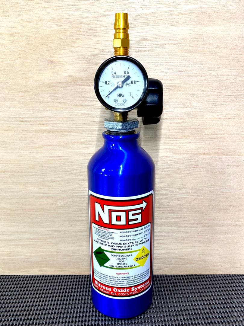NOSボトル▲ボンベニトロ▲ノス カスタム 改造 バイク ターボ ワンオフ