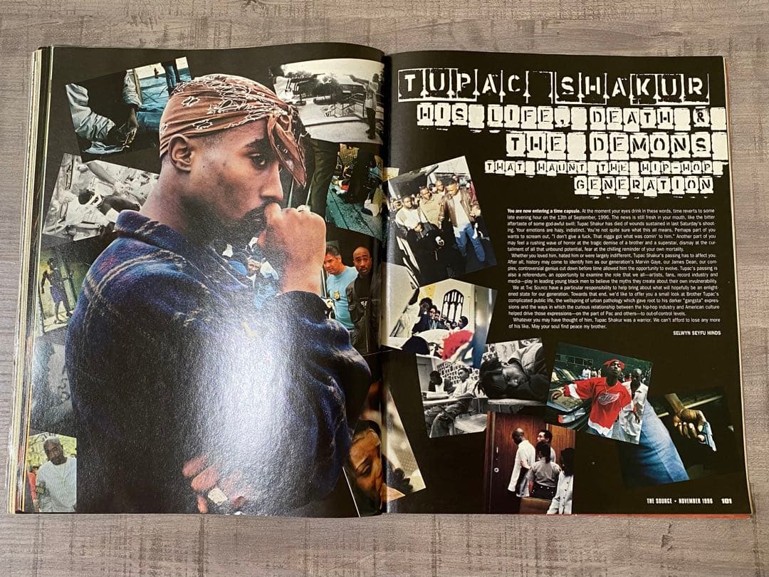 2Pac Tupac 追悼号 SOURCE HIPHOP G-RAP