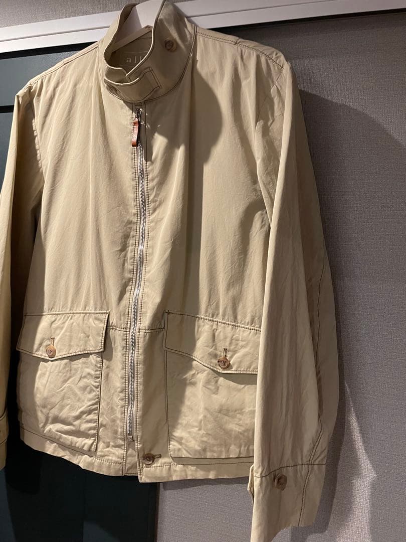 46美品90s allegri Typewriter Cotton Bomber