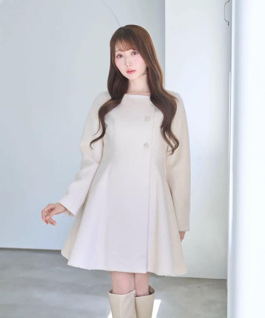 Rosé Muse ロゼミューズ tippet set flare coat