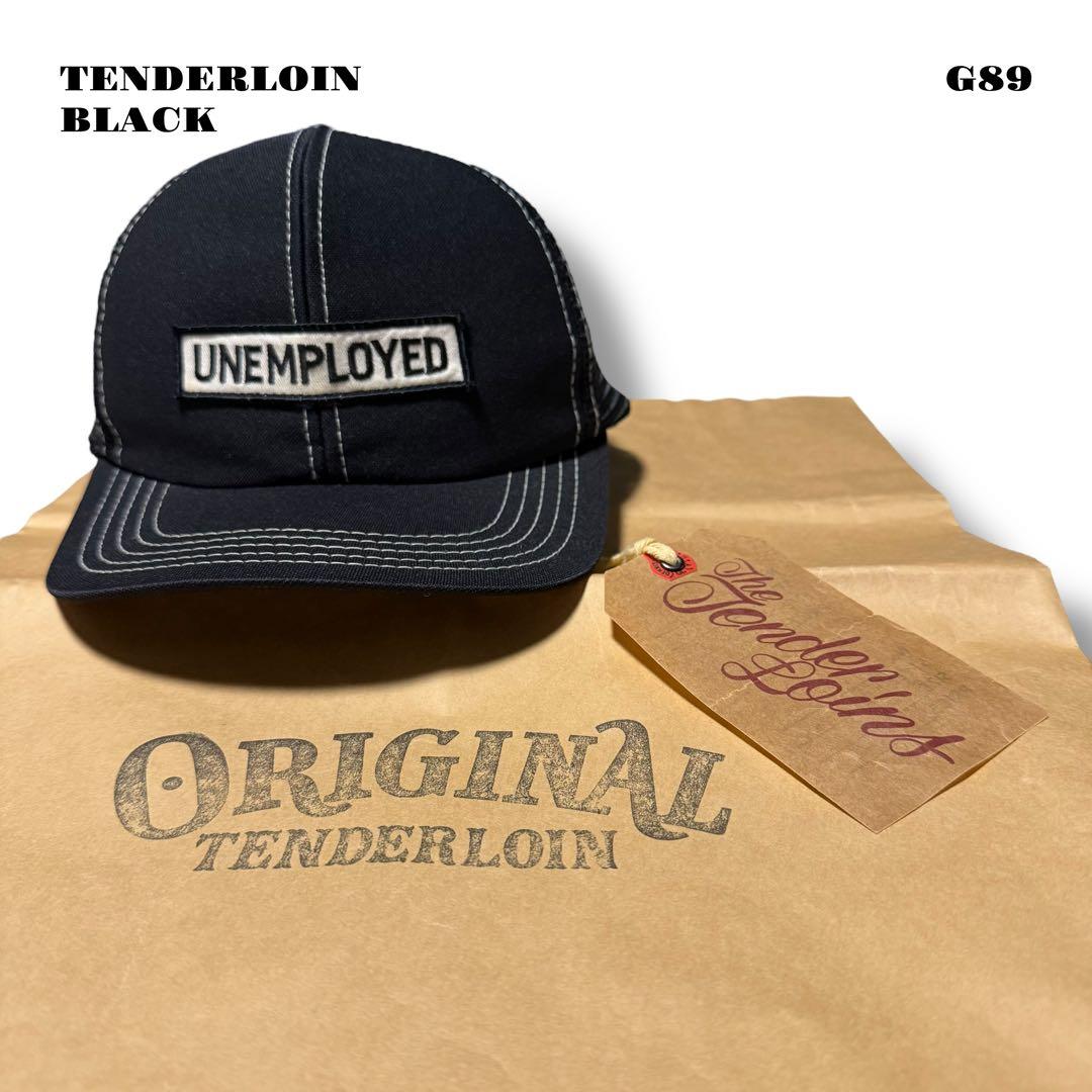 ★限定出品★ TENDERLOIN メッシュキャップ UNEMPLOYED 黒