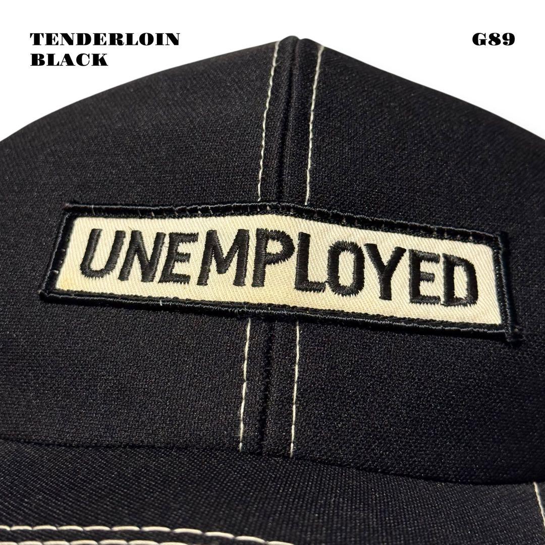 ★限定出品★ TENDERLOIN メッシュキャップ UNEMPLOYED 黒
