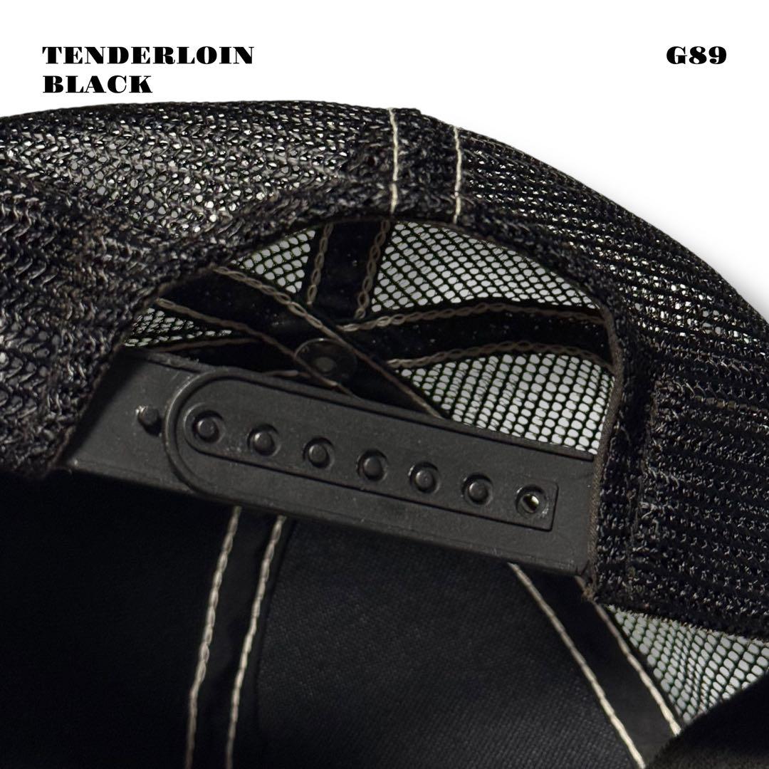 ★限定出品★ TENDERLOIN メッシュキャップ UNEMPLOYED 黒