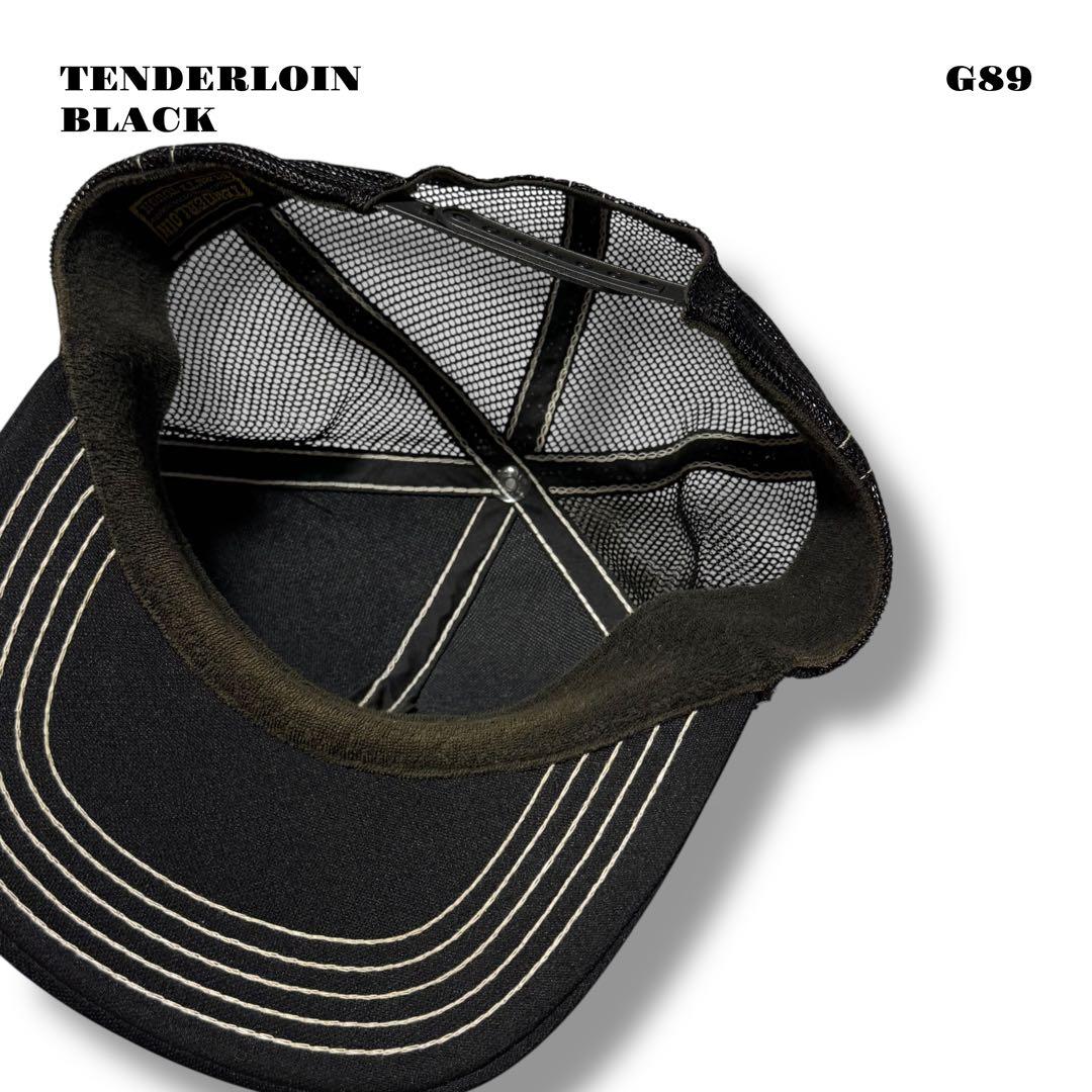 ★限定出品★ TENDERLOIN メッシュキャップ UNEMPLOYED 黒