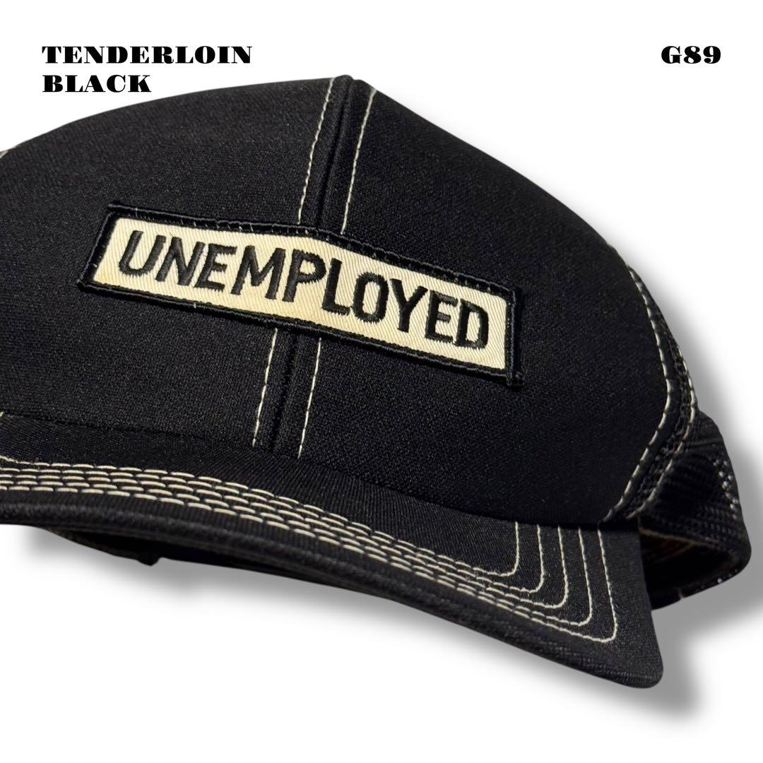 ★限定出品★ TENDERLOIN メッシュキャップ UNEMPLOYED 黒