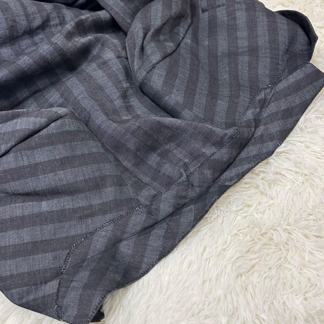 【美品】Versace ヴィンテージ ストライプ ダブルブレスト ジャケット