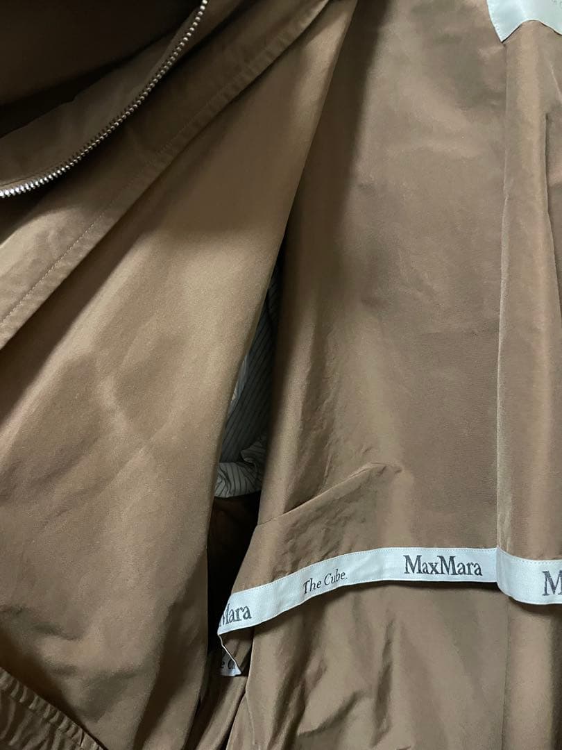 美品！MaxMara The Cube. ロングコート キャメル