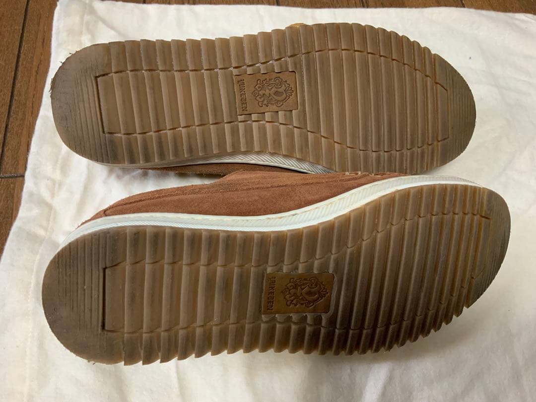 美品yuketen ユケテン モカシン デッキシューズ 8D シューズ袋付き