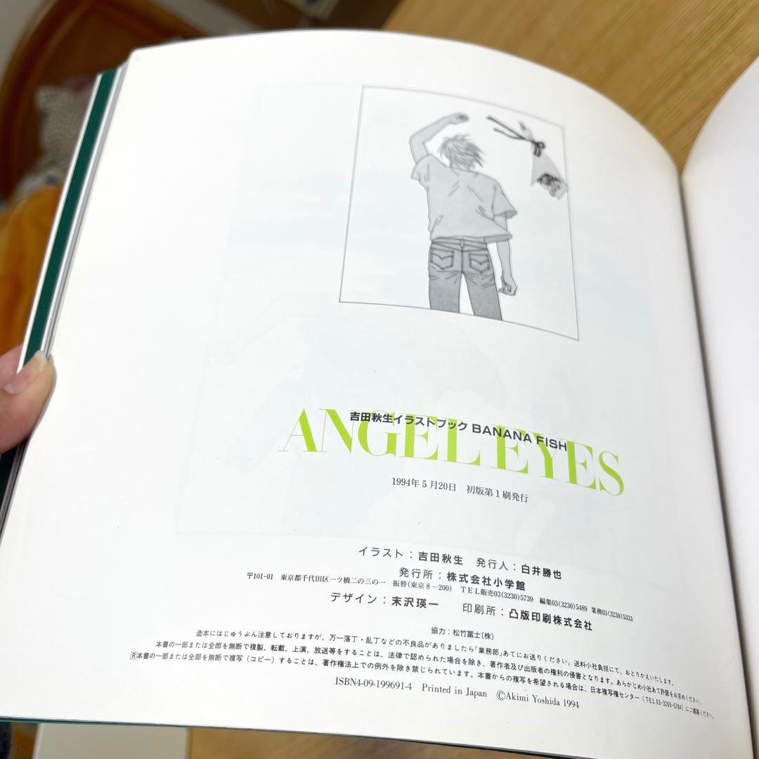 BANANA FISH 全19巻 PRIVATE OPINION(番外編)と画集
