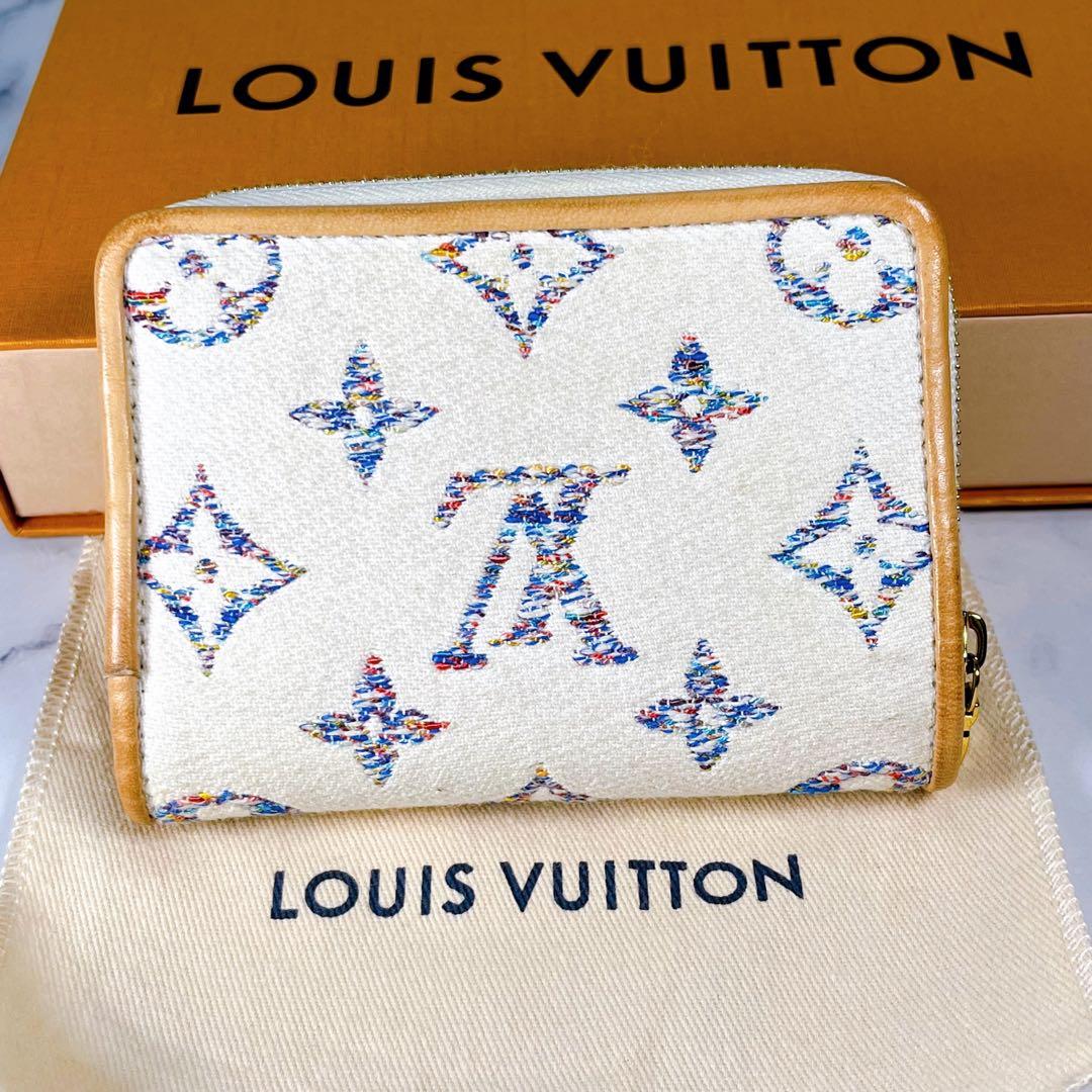 ✨極美品✨ ルイヴィトン モノグラム ポルトフォイユ ルー ホワイト 折り財布