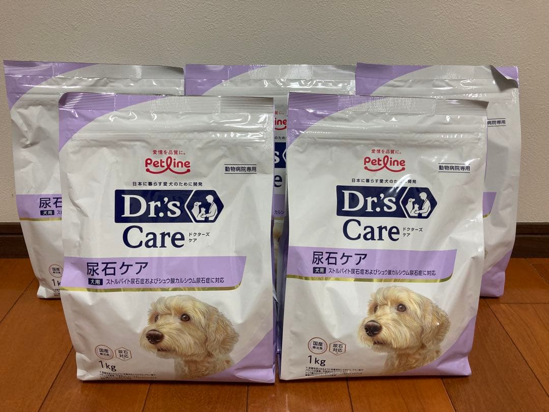 テラバイト　犬用　ドッグフード　ドクターズケア尿石　 1kg×5袋