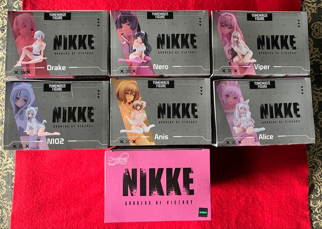 【匿名配送】《勝利の女神:NIKKE》フィギュア7点セット