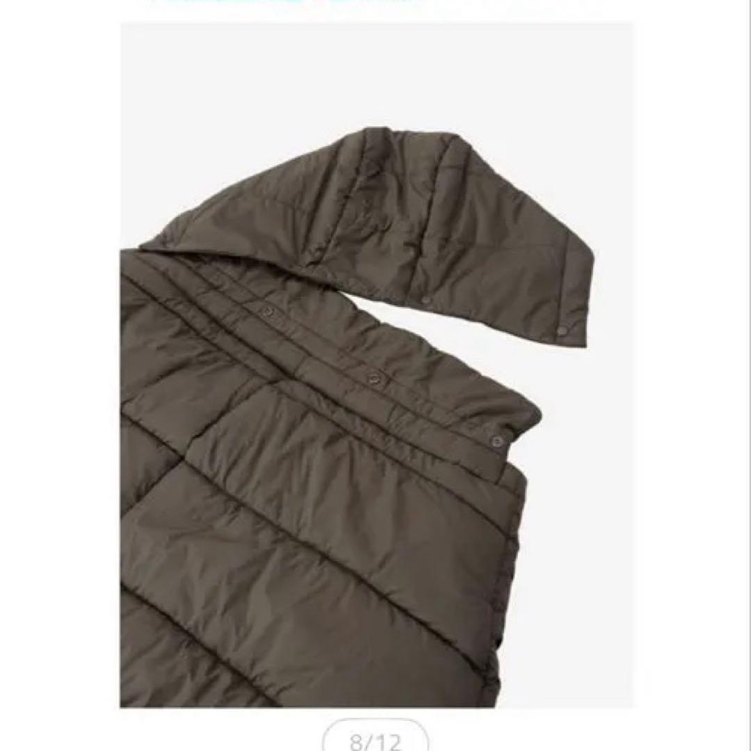 THE NORTH FACE Baby シェルブランケット　ブラック 帽子付き
