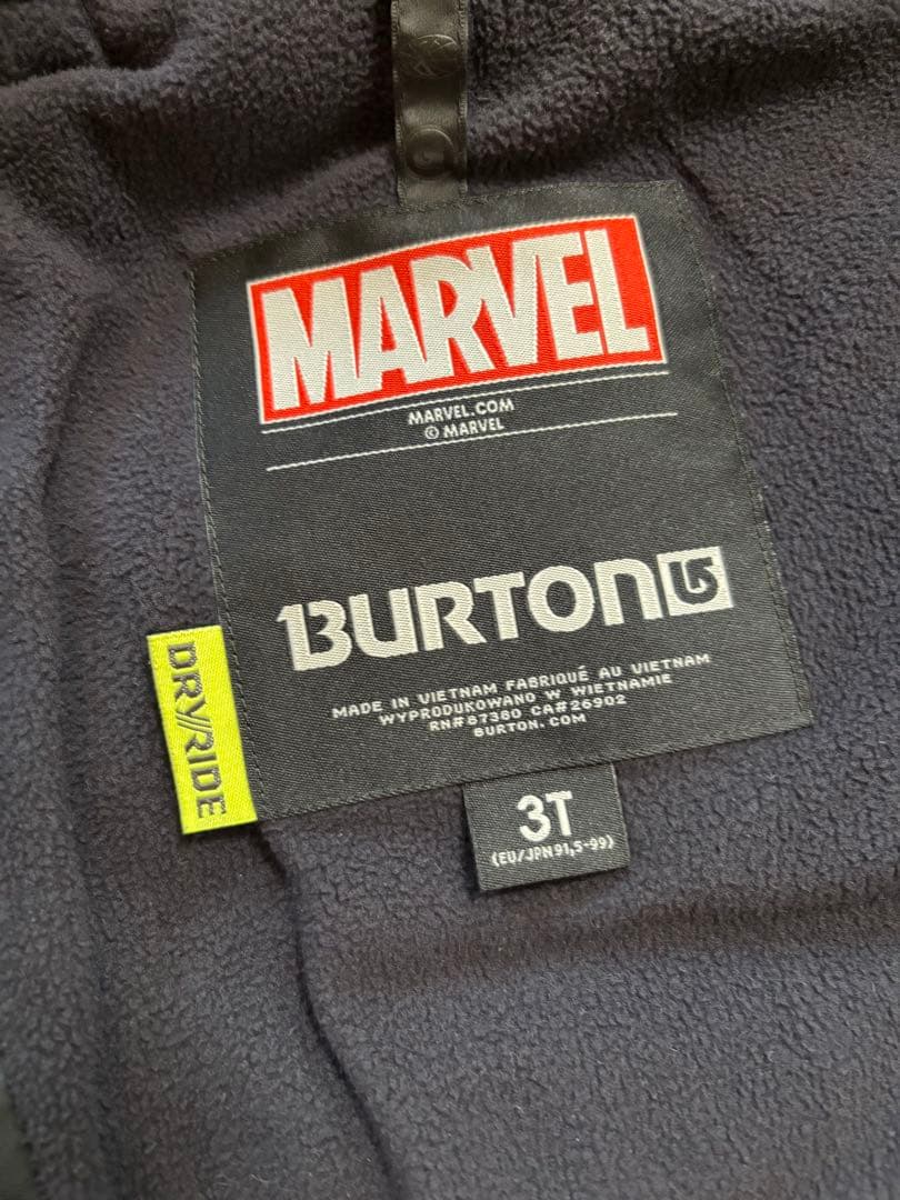 【美品】Burton バートン キッズスノー ウエア