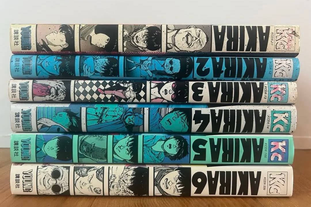 全6巻のうち初版4冊　AKIRA 1〜6巻 大友克洋 アキラ