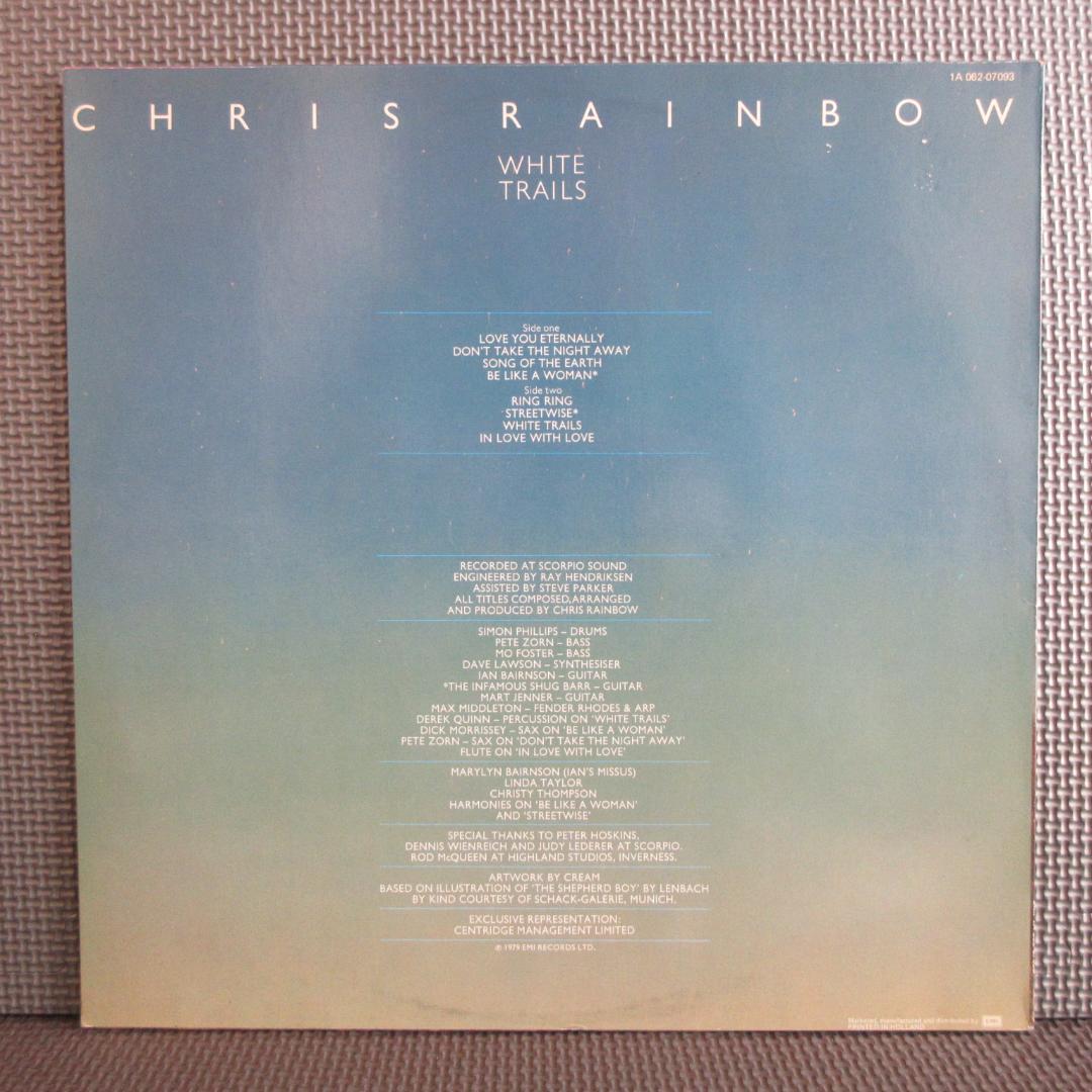 ★CHRIS RAINBOW / WHITE TRAILS★クリス・レインボウ