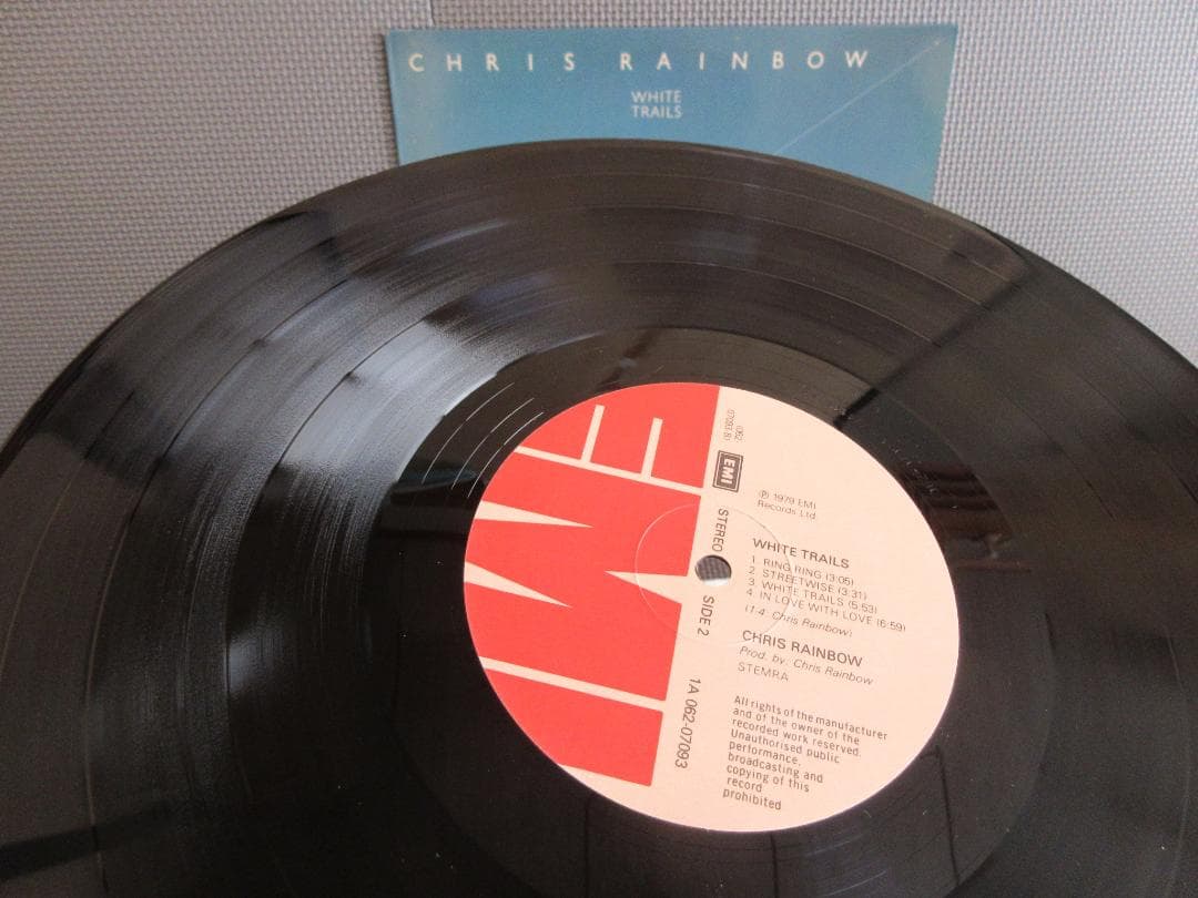 ★CHRIS RAINBOW / WHITE TRAILS★クリス・レインボウ