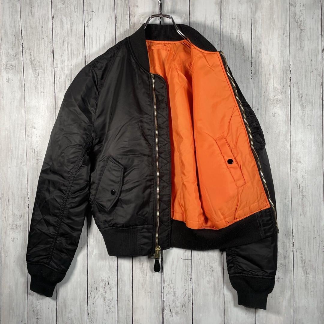 Alpha Industries MA-1 フライトジャケット XS ブラック