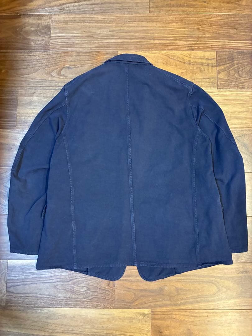 COMOLI 20AW 製品染 ジャケットnavy 2