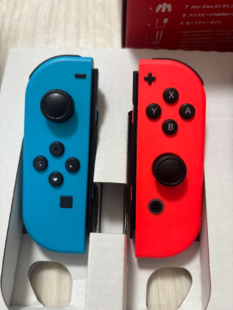 【ジャンク品】Nintendo Switch 本体 ネオンレッド/ネオンブルー