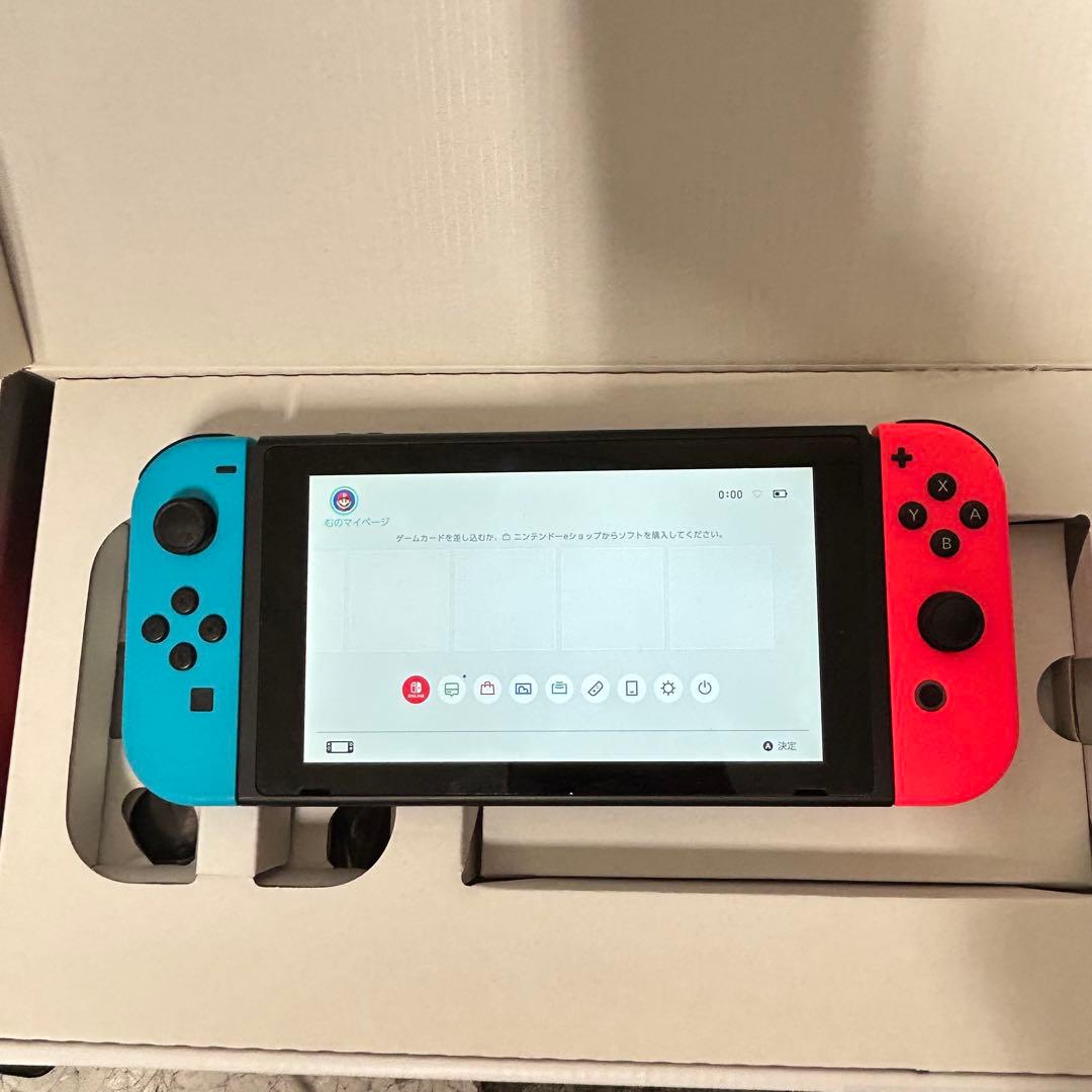 美品　訳アリ　Nintendo Switch 本体 (HAC-001)