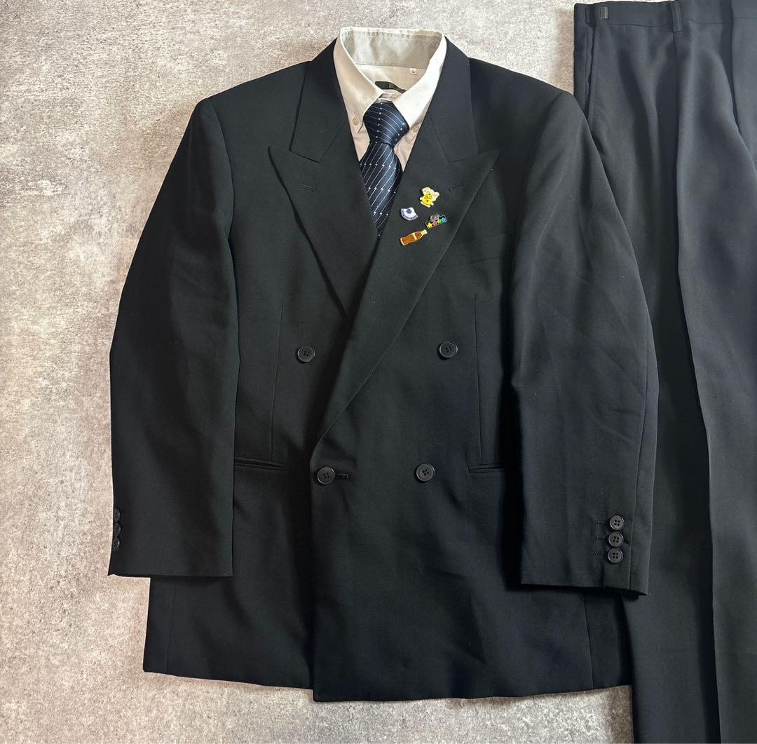 90s vintage レトロセットアップ スーツ ピンズ No.70