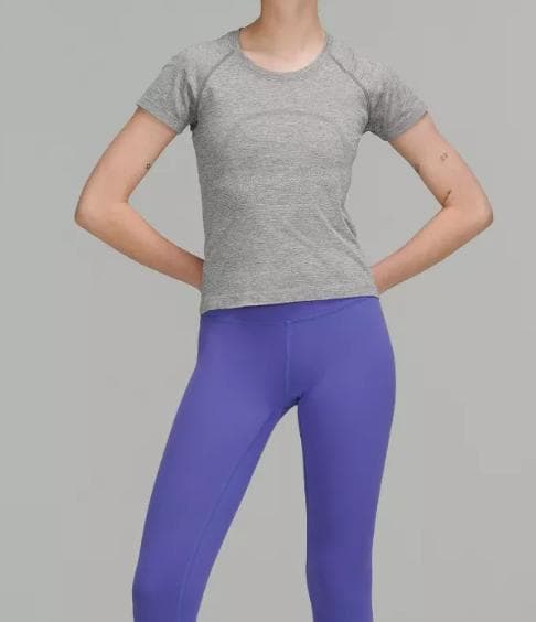 lululemon Tシャツ Swiftly Tech 半袖シャツ グレー M