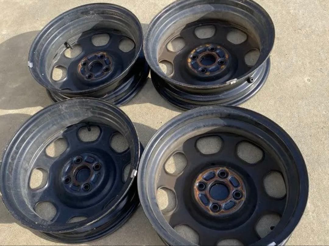 スズキ ハスラー純正のスチールホイール 4本セット