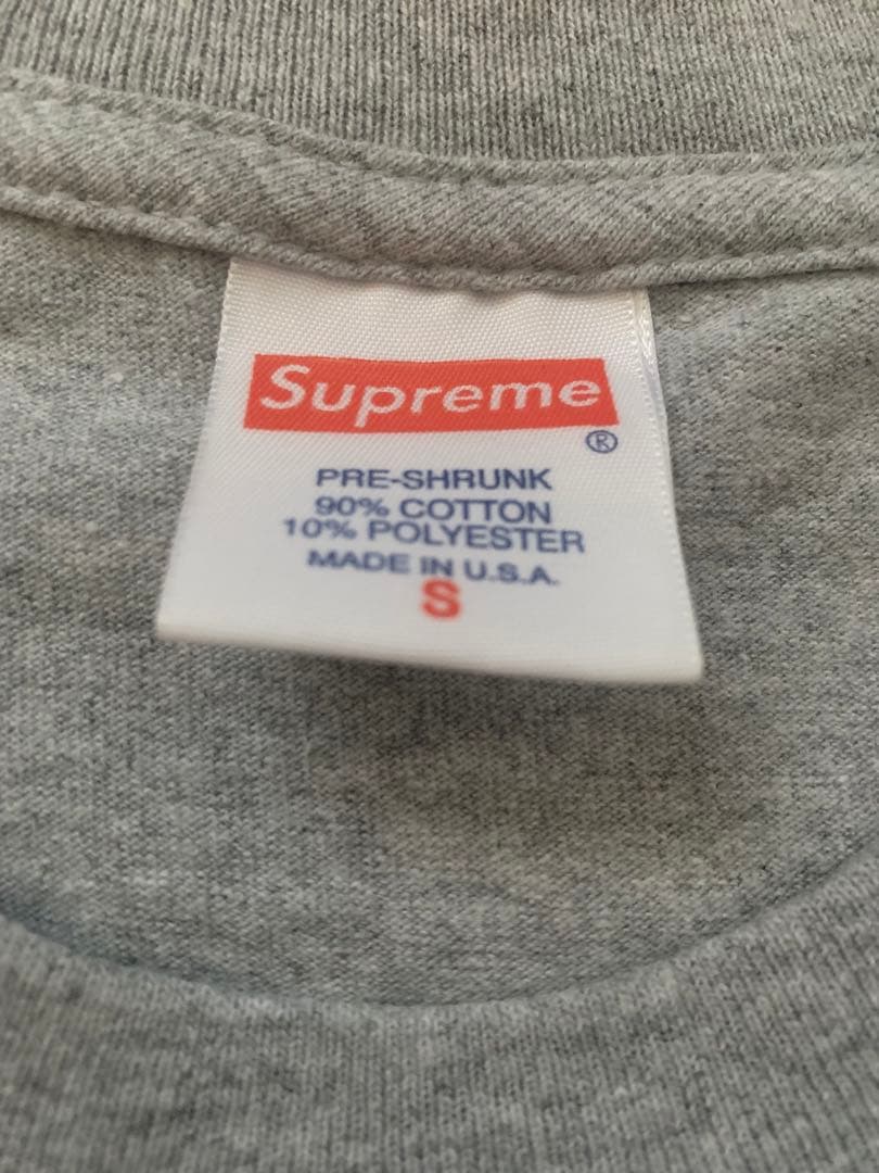 【Kさま専用】Supreme グレー Tシャツ Sサイズ 写真プリント
