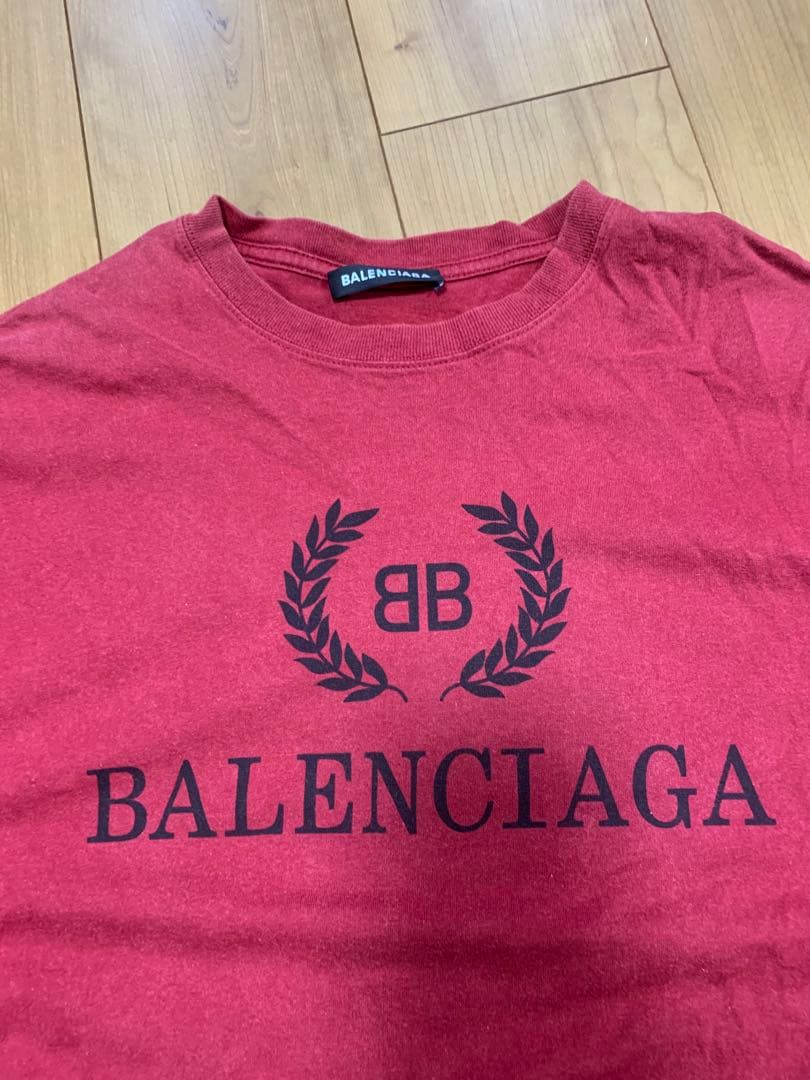 バレンシアガ　ロゴTシャツ　グラフィック　パーカー　スウェット