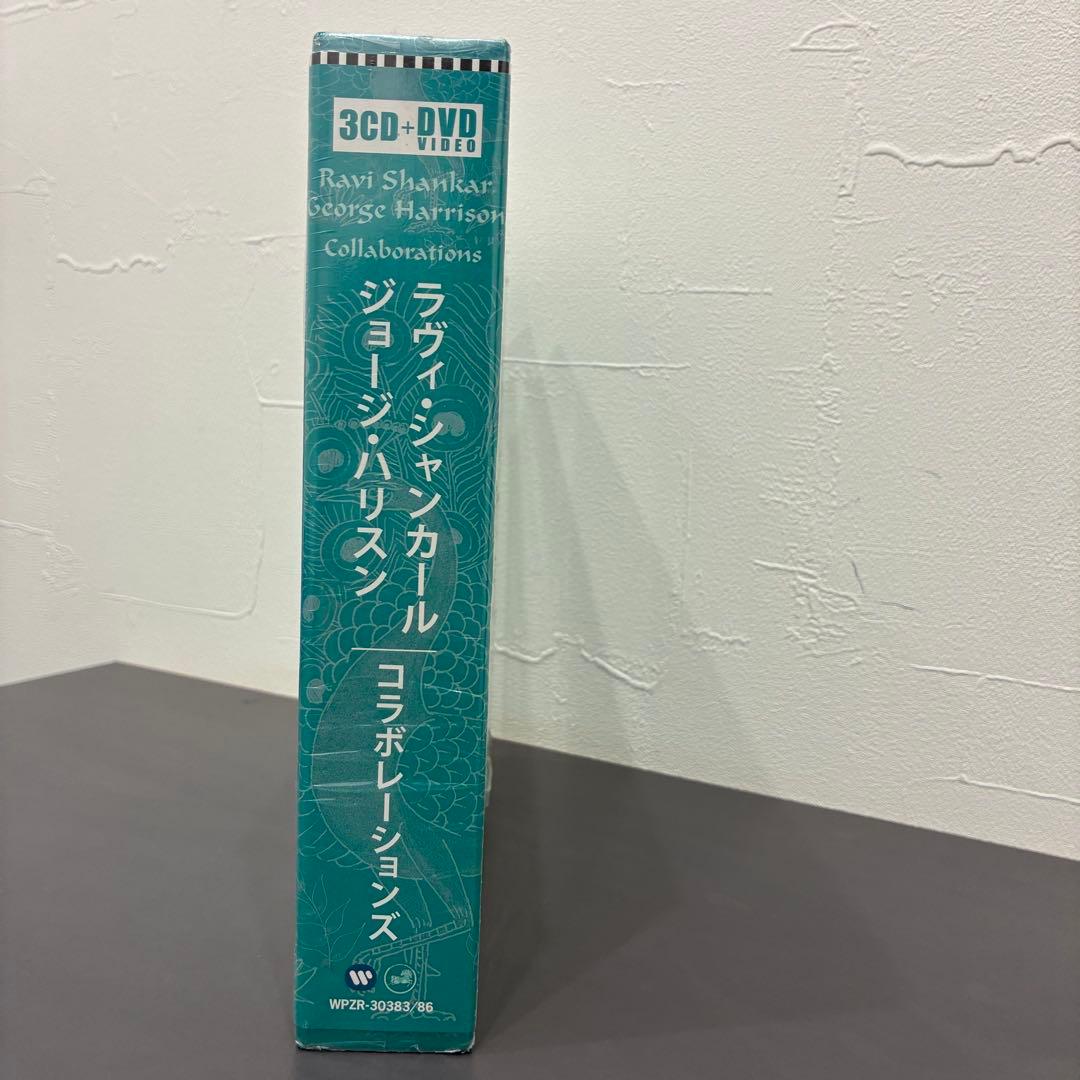 3CD+DVD ☆未開封品 ラヴィ・シャンカール&ジョージ・ハリスン コラボレ