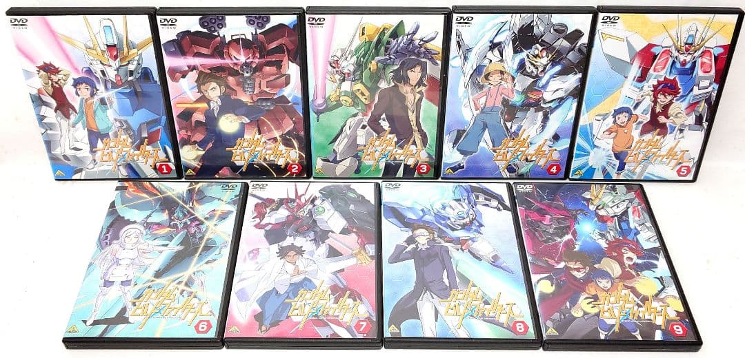ガンダムビルドファイターズ/トライ/ダイバーズ【1期+2期+3期】DVD全24巻