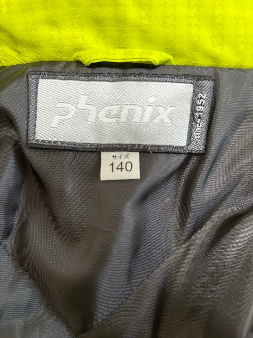 phoenix 140 スキーウェア フード付き