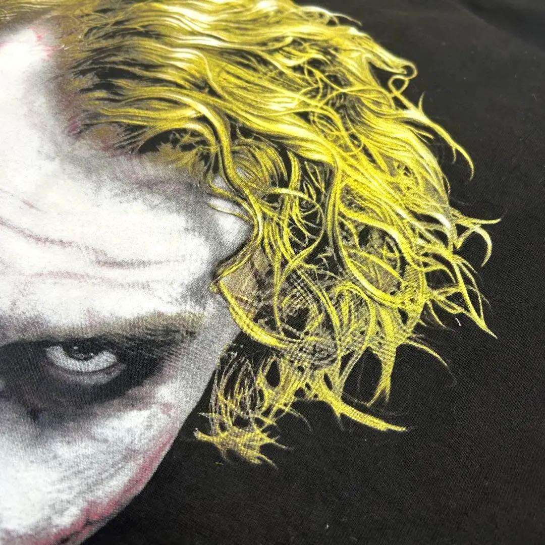 【未使用品】00s ジョーカー joker 映画L Tシャツ 顔 バットマン