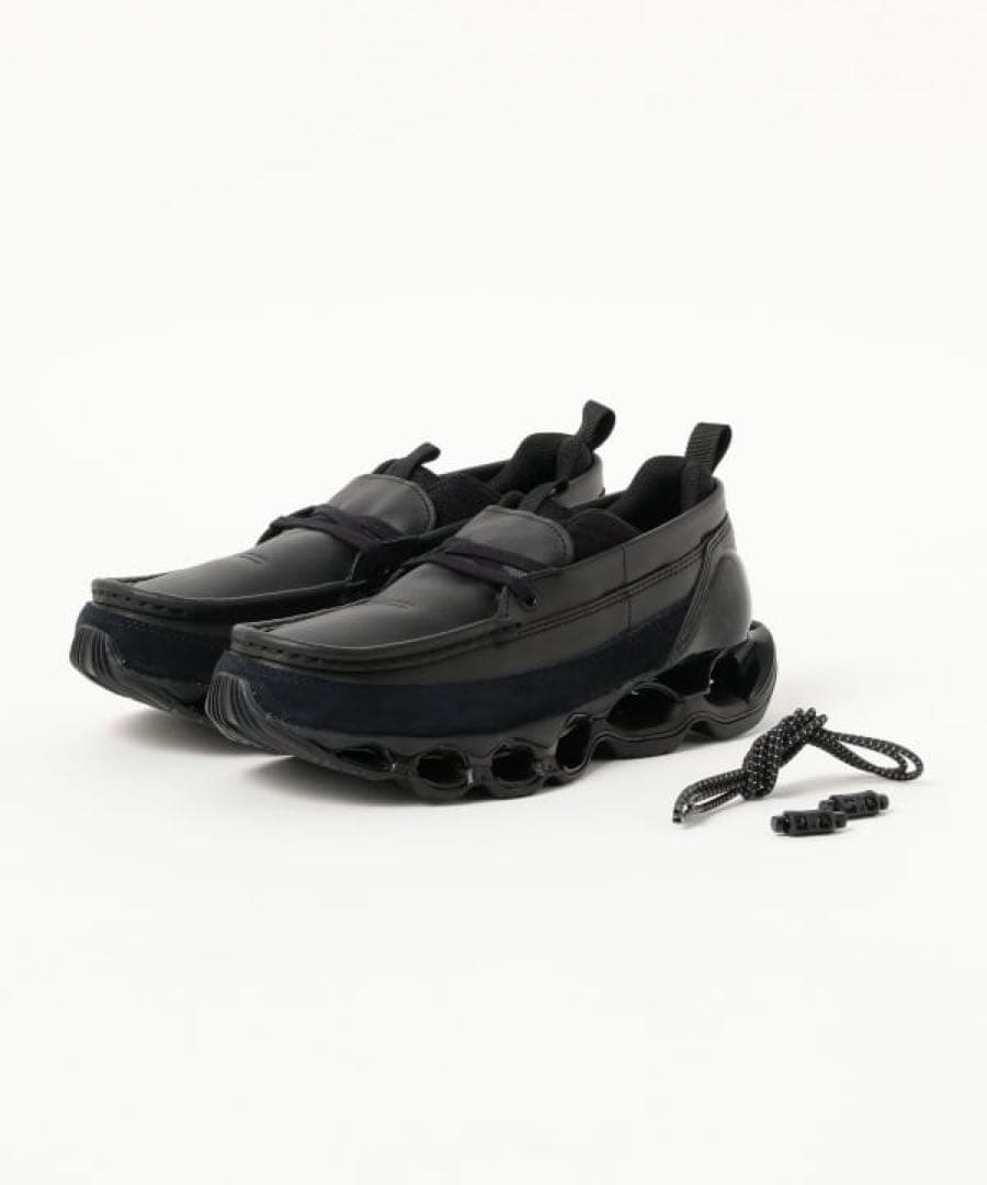 新品 wave prophecy moc MIZUNO スニーカーローファー 黒