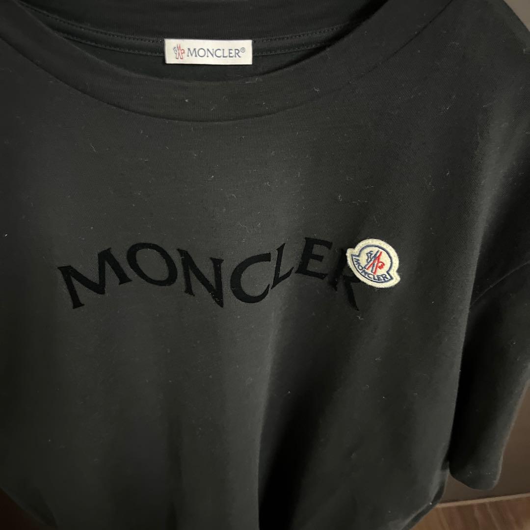 松*浦様 MONCLER ブラック Tシャツ XL