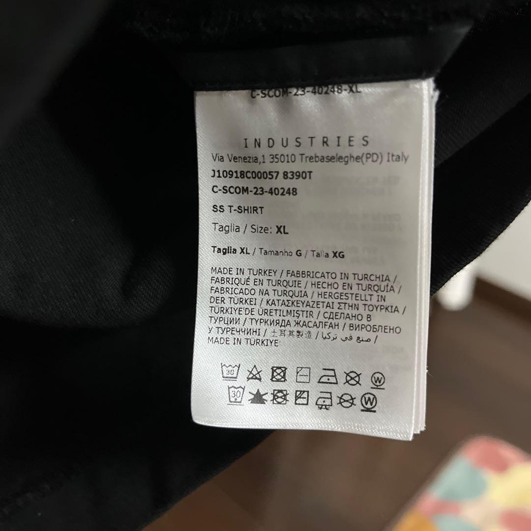 松*浦様 MONCLER ブラック Tシャツ XL