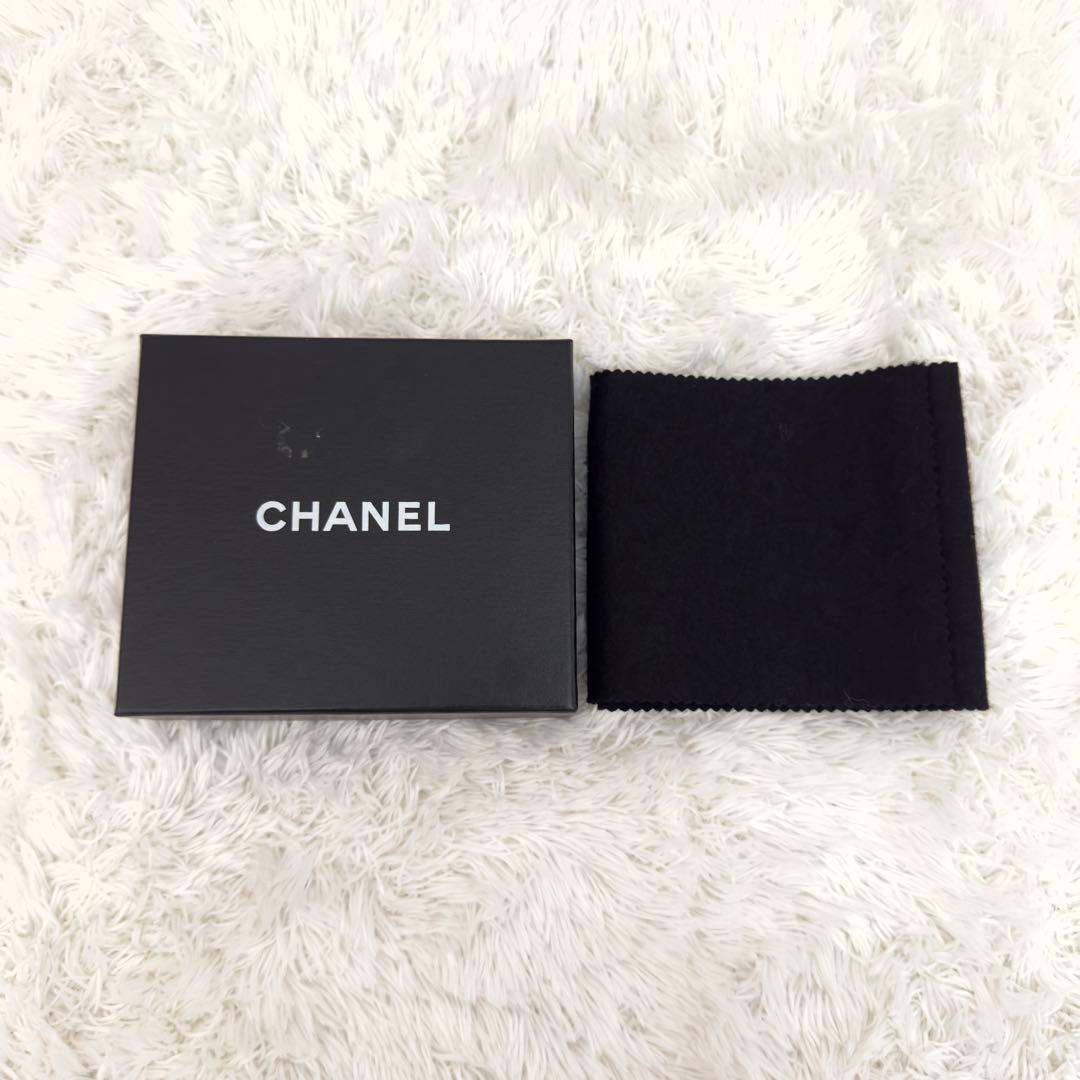極上美品✨CHANEL シャネル キャビアスキン 折り財布 ココマーク ブラック