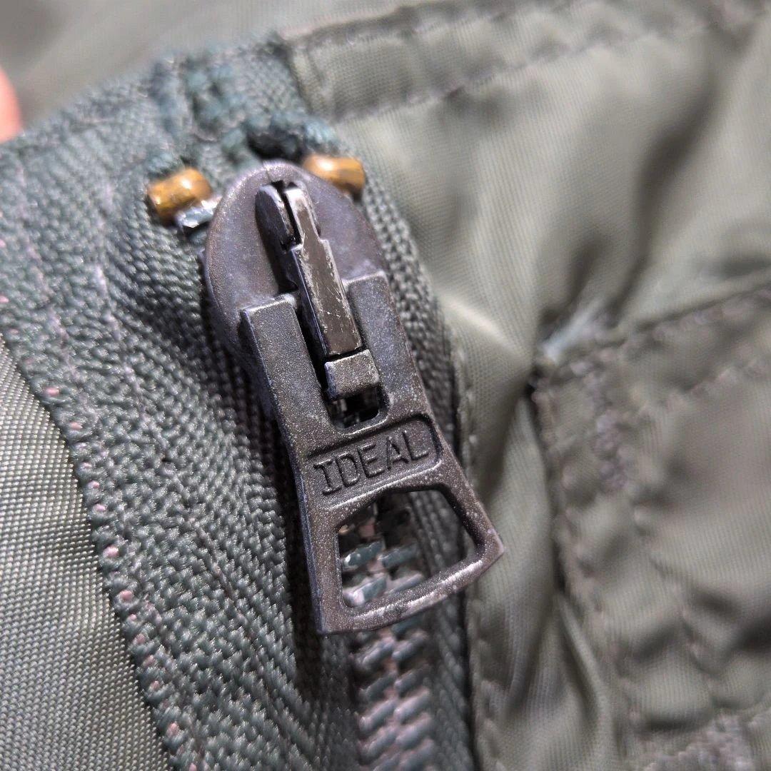 美品　希少　90s USA製 ALPHA MA-1 M カーキ IDEAL