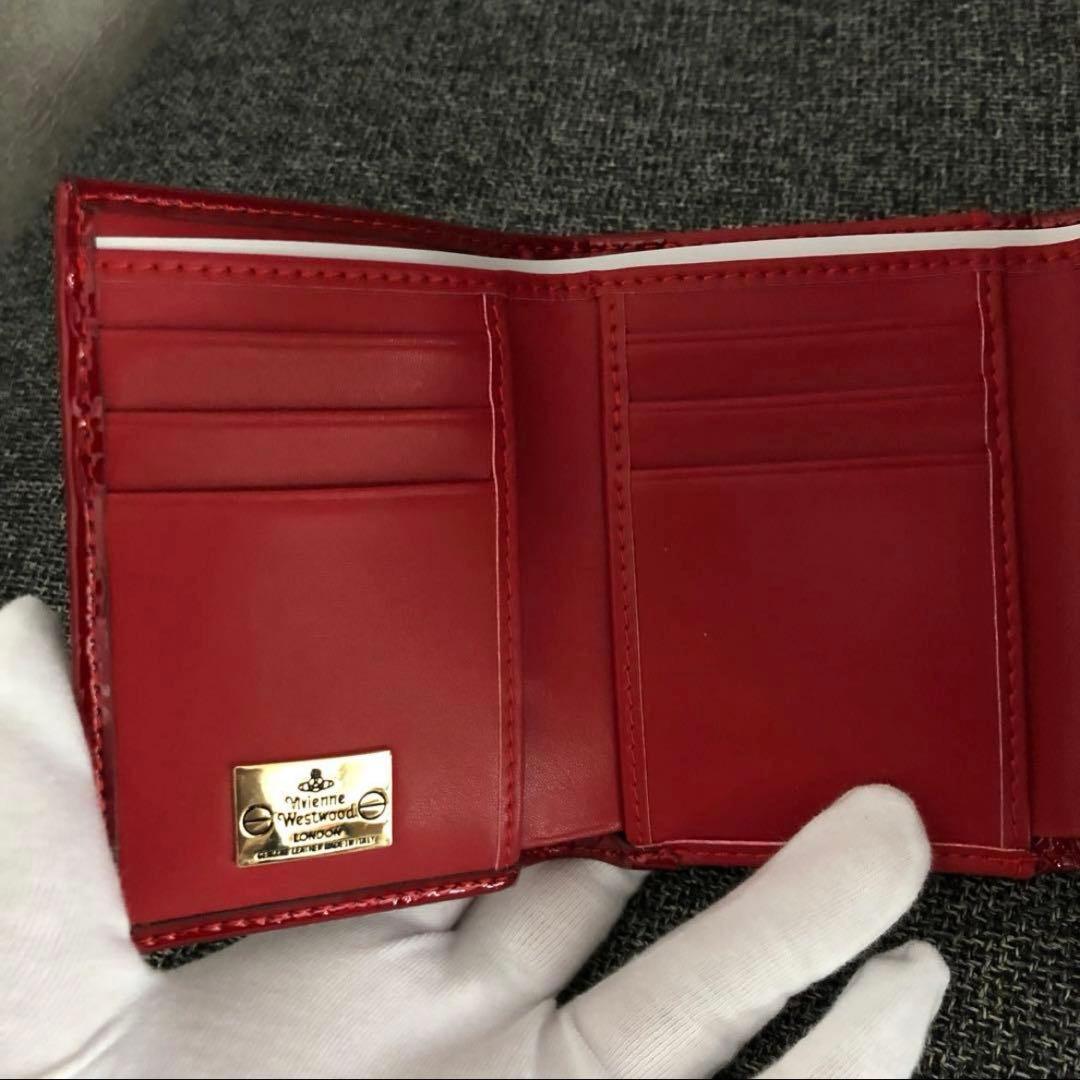 Vivienne Westwood 三つ折り財布 レッド