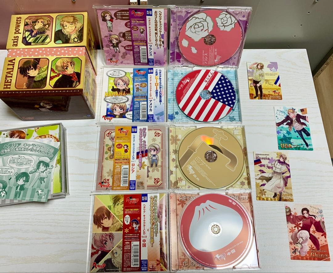バラ売り可/ヘタリア　キャラクターCD 1 BOX、Ⅱ、Twinkle、特典など