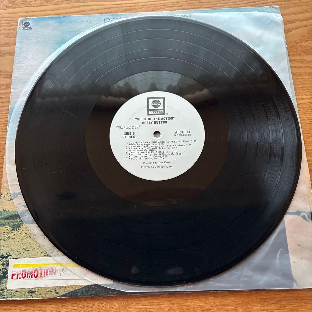 Bobby Hutton / Piece of the Action レコード