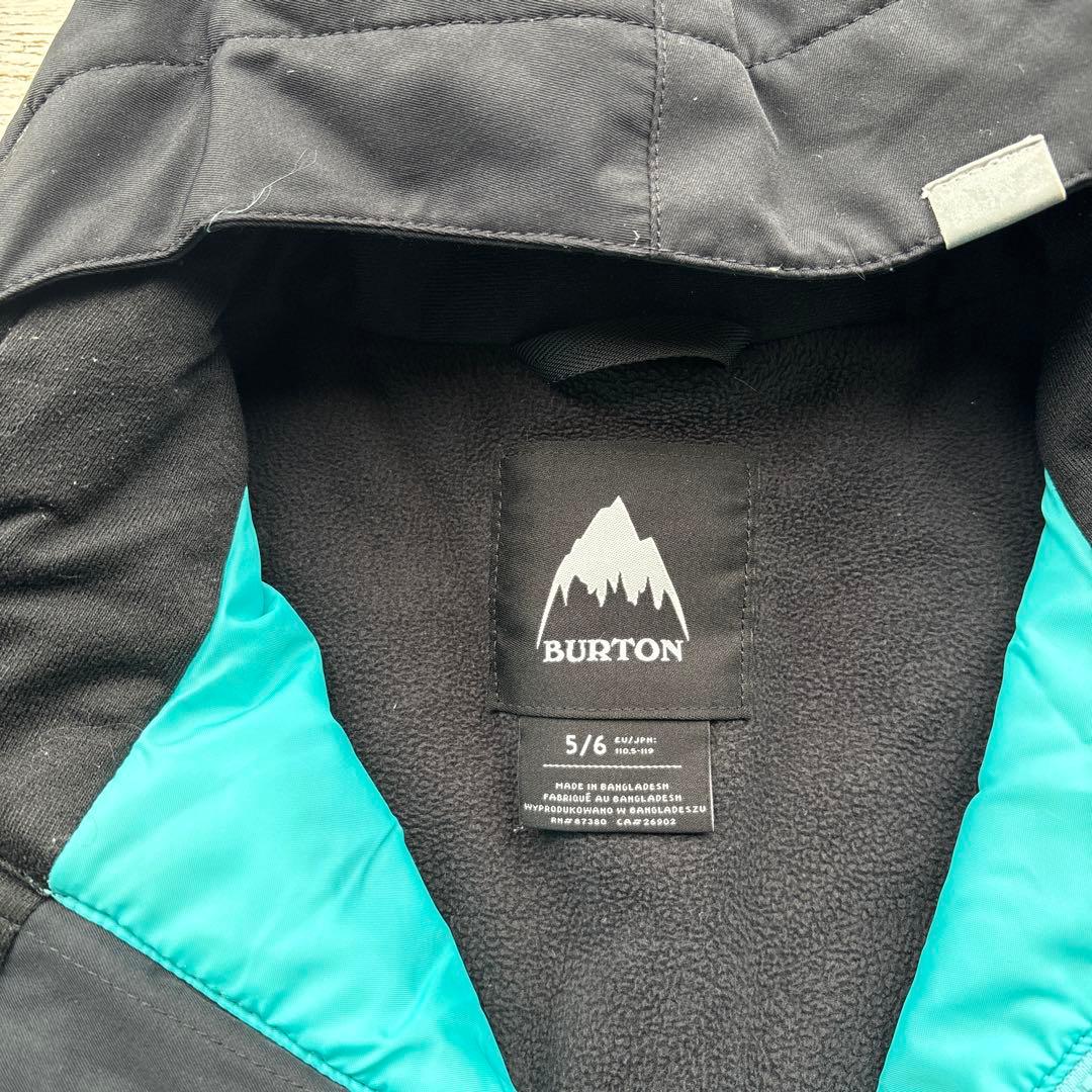 BURTON スノーボードウェアセット 5/6 ブラック