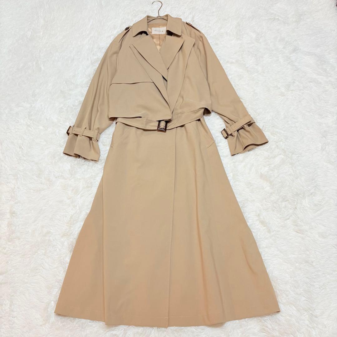 美品✨Stola. 3way トレンチコート　ロングジレ　春アウター　美人百科