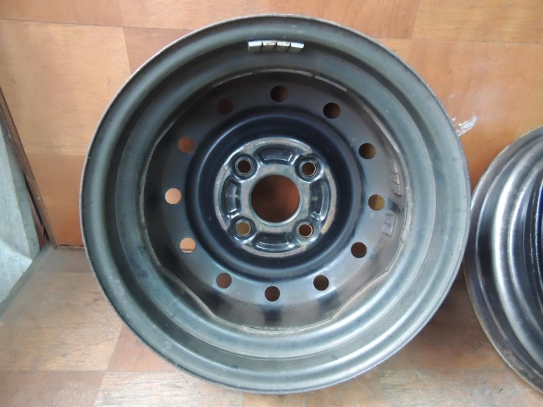 グー太さん専用　C13　12インチ　スチールホイール　4本　12×4.00B
