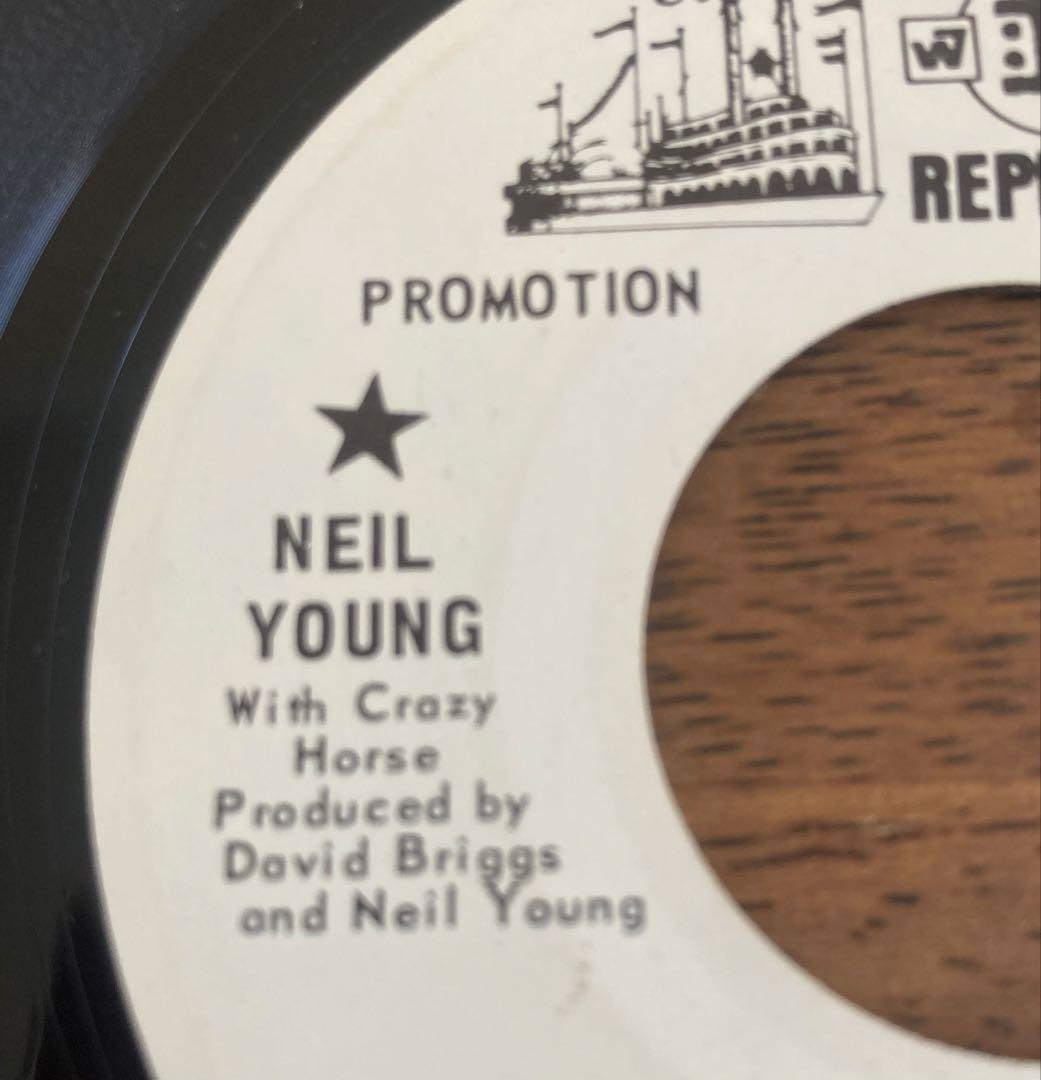 ■最高音質轟音USオリジナル白ラベルプロモ7インチ■NEIL YOUNG wit