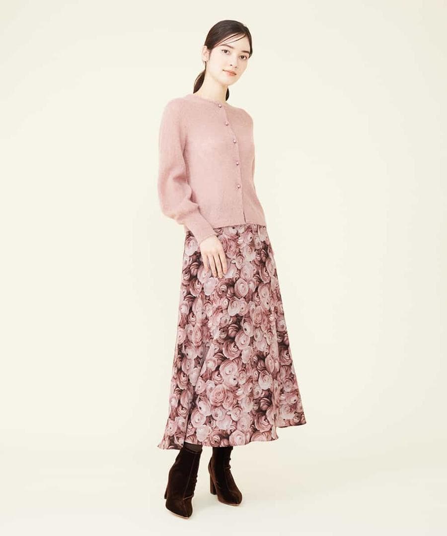 （美品）シビラ　ラナンキュラスプリントスカートMサイズ